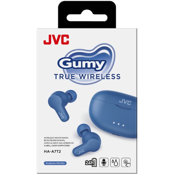 Фото - Наушники вкладыши беспроводные TWS JVC HA-A7T2 Blue (HA-A7T2-A-E)