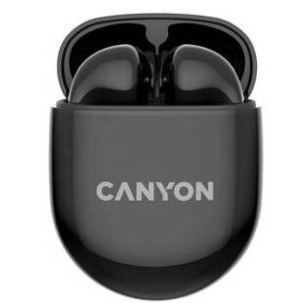 Фото - Навушники вкладиші бездротові TWS Canyon TWS-6 (CNS-TWS6B) Black