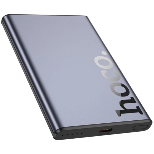 Фото - Батарея мобильная HOCO Q32 Bird PD20W Magnetic Wireless (5000 mAh) Metal Grey (714869)
