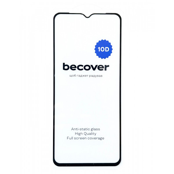 Фото - Захисне скло для смартфону BeCover Honor X6a 10D Black (711333)