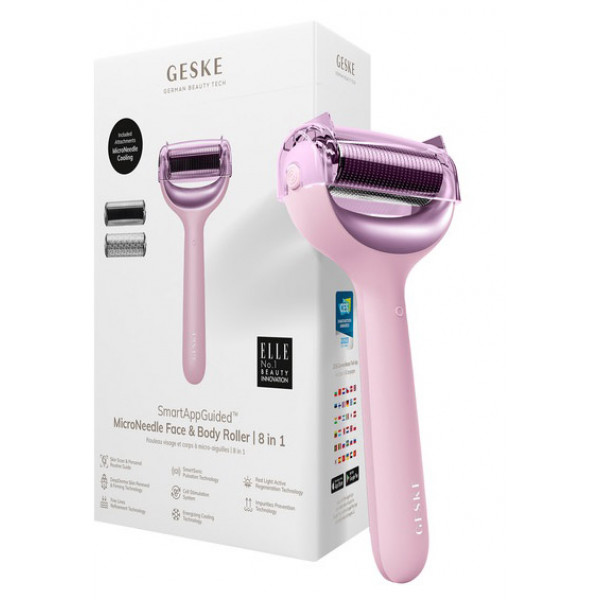 Фото - Масажер для обличчя GESKE MicroNeedle Face & Body Roller 8 в 1 (GK000043PK01)