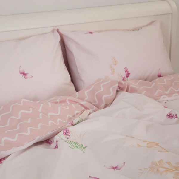 Фото - Комплект постельного белья ТЕП Happy Sleep семейный Flower Wave +нав. 50x70 см (2-03797_35205)