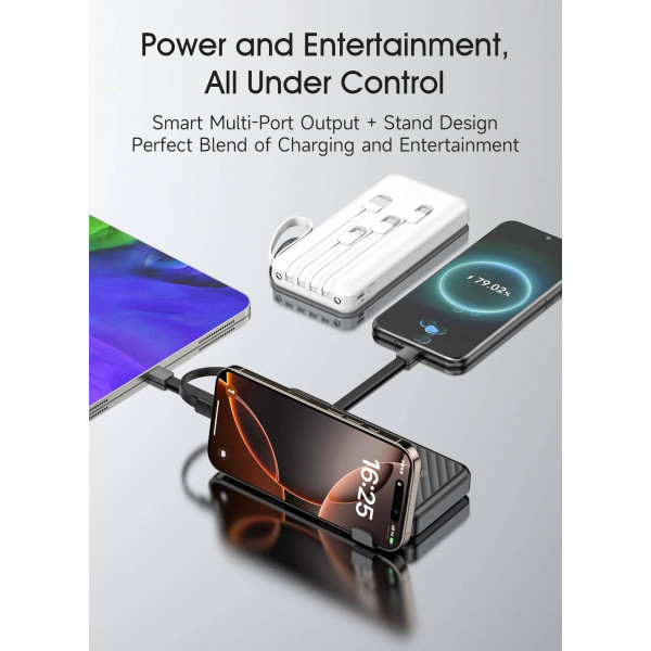 Фото - Батарея мобильная Dudao K11 Pro 20000mAh Black (6977196681877)