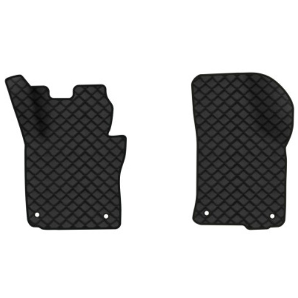 Фото - Килимки з екошкіри в салон авто передні EVAtech для Octavia A5 (MT, 8 clips) Skoda 2004-2013 2 покоління Combi EU (SK12149AD2AV4BBB)
