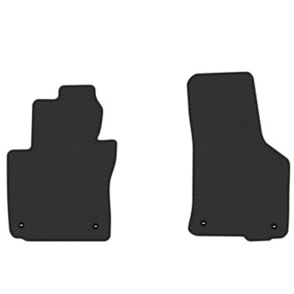 Фото - Коврики из экокожи в салон авто передние EVAtech для Octavia A5 (MT, 8 clips) Skoda 2004-2013 2 поколение Liftback EU (SK12159AG2TL4BBB)