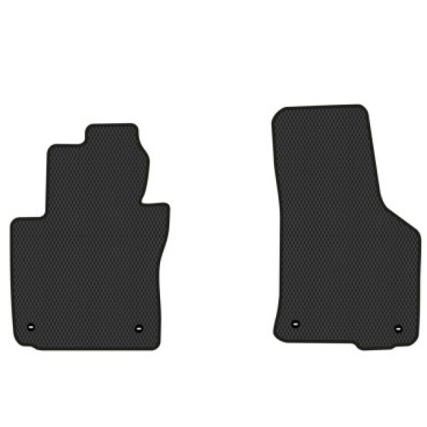 Фото - Коврики из экокожи в салон авто передние EVAtech для Octavia A5 (MT, 8 clips) Skoda 2004-2013 2 поколение Combi EU (SK12158AG2TL4BBB)