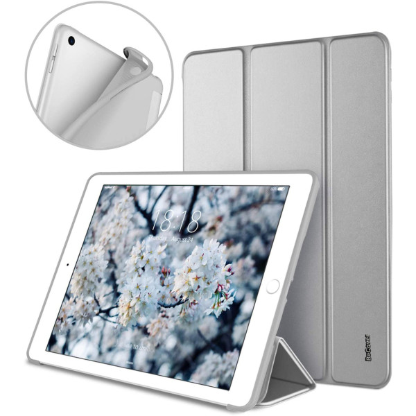 Фото - Чохол для планшету BeCover Tri Fold Soft TPU Silicone for Apple iPad 9.7 2017/2018 A1822/A1823/A1893/A1954 Gray (706879)
