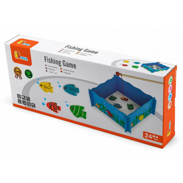 Фото - Ігровий набір для малюка Viga Toys Риболовля (56305)