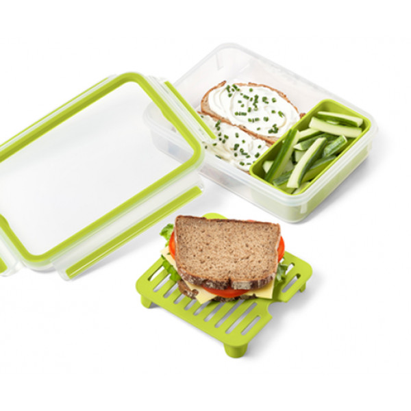 Фото - Ємність для зберігання Tefal K3100212 CLIP & GO 0,8 л, прямокутний