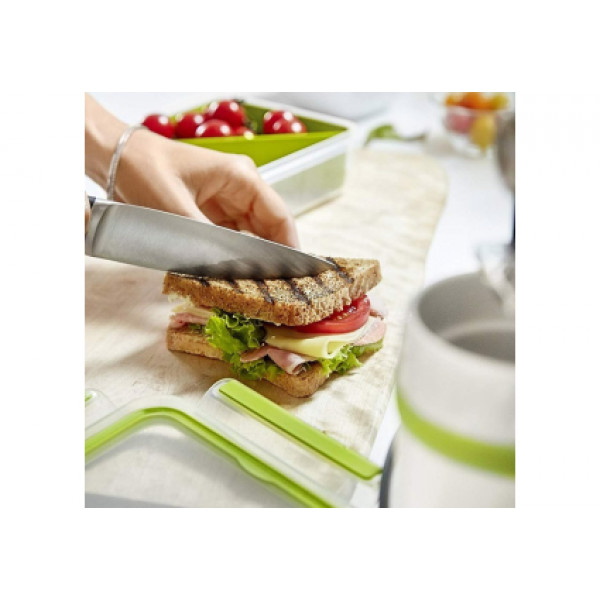 Фото - Ємність для зберігання Tefal K3100812 CLIP & GO 0,85 л, квадратний