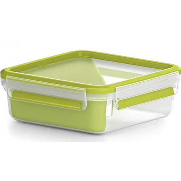 Фото - Ємність для зберігання Tefal K3100812 CLIP & GO 0,85 л, квадратний