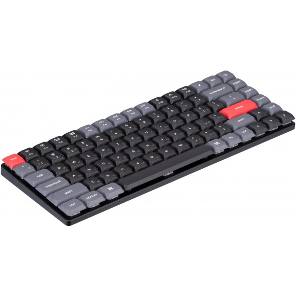 Фото - Клавіатура бездротова ігрова Keychron K3 PRO Gateron Blue BT/USB-A Hot-swap Low Profile QMK, EN/UKR, RGB (K3PH2_KEYCHRON)