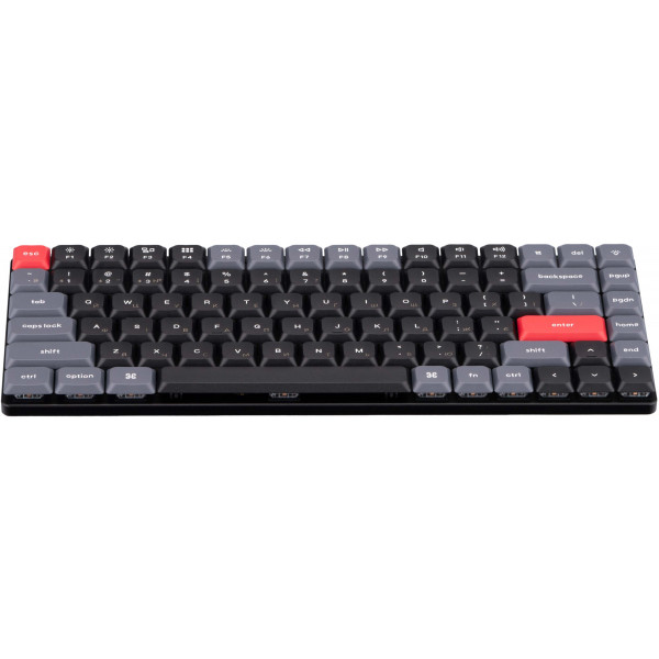 Фото - Клавіатура бездротова ігрова Keychron K3 PRO Gateron Red BT/USB-A Hot-swap Low Profile QMK, EN/UKR, RGB (K3PH1_KEYCHRON)