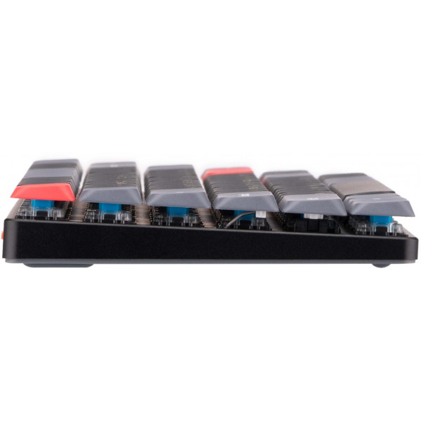 Фото - Клавіатура бездротова ігрова Keychron K3 PRO Gateron Brown BT/USB-A Hot-swap Low Profile QMK, EN/UKR, RGB (K3PH3_KEYCHRON)