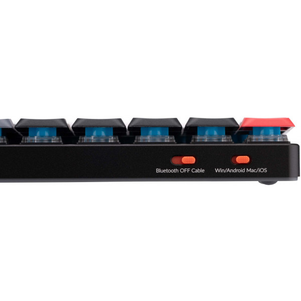 Фото - Клавіатура бездротова ігрова Keychron K3 PRO Gateron Brown BT/USB-A Hot-swap Low Profile QMK, EN/UKR, RGB (K3PH3_KEYCHRON)