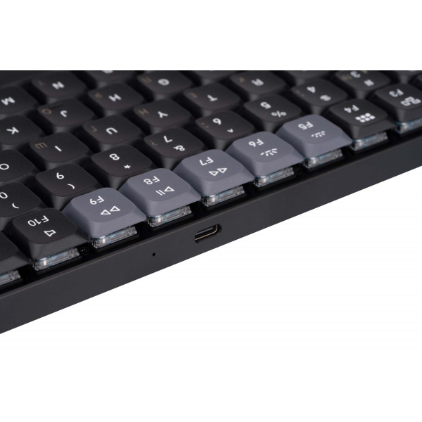 Фото - Клавіатура бездротова ігрова Keychron K3 PRO Gateron Brown BT/USB-A Hot-swap Low Profile QMK, EN/UKR, RGB (K3PH3_KEYCHRON)