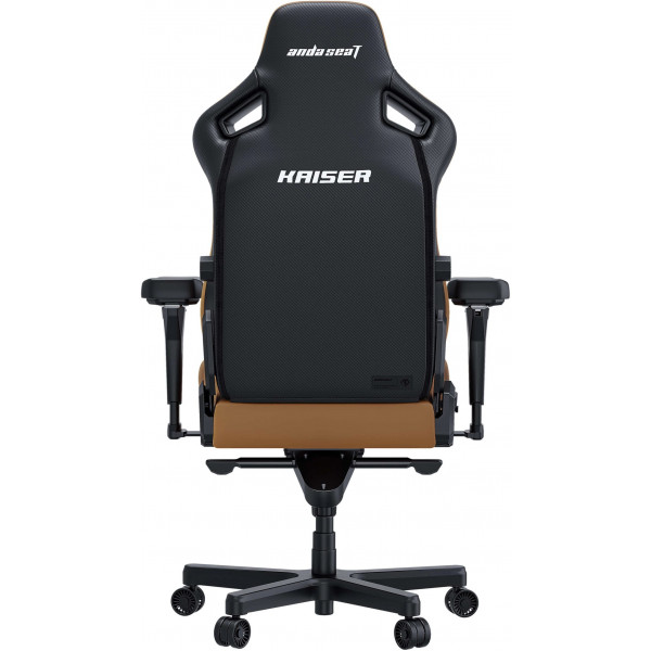 Фото - Крісло для геймерів Anda Seat Kaiser 4 Size L Brown Premium PVC (AD12YDDC-L-20-K-PV/C)