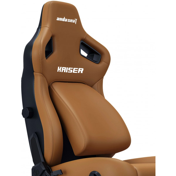 Фото - Крісло для геймерів Anda Seat Kaiser 4 Size L Brown Premium PVC (AD12YDDC-L-20-K-PV/C)