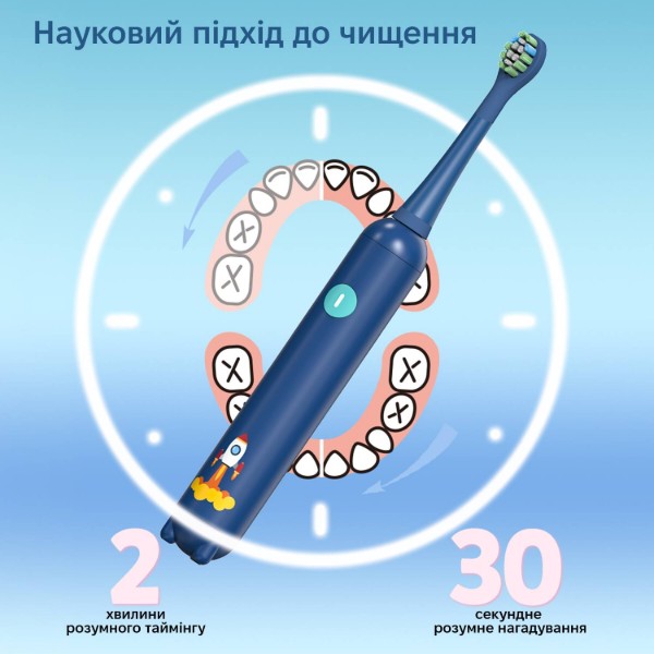 Фото - Зубна щітка електрична INSPIRE K5 4 насадки Blue (ins-k5-4noz-case-blue)