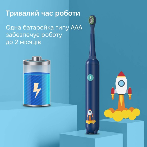 Фото - Зубна щітка електрична INSPIRE K5 4 насадки Blue (ins-k5-4noz-case-blue)