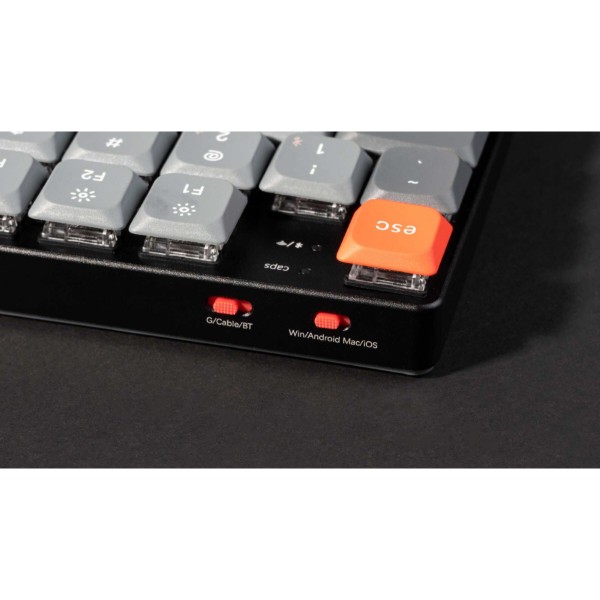 Фото - Клавіатура бездротова Keychron K5 Max 104Key Gateron MX 2.0 Red WL/BT/USB-A (K5M-H1-UA)