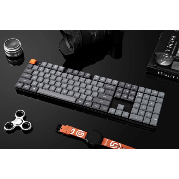 Фото - Клавіатура бездротова Keychron K5 Max 104Key Gateron MX 2.0 Red WL/BT/USB-A (K5M-H1-UA)
