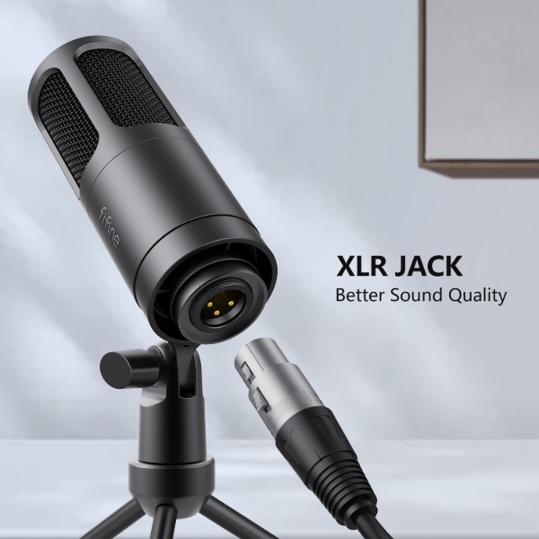 Фото - Микрофон для компьютера проводной Fifine K669D XLR