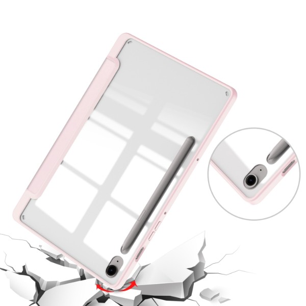 Фото - Чохол для планшета BeCover Soft Edge з кріпленням для стілусу for Samsung Galaxy Tab S10 FE (SM-X520/SM-X526) 10.9" Pink (713305)