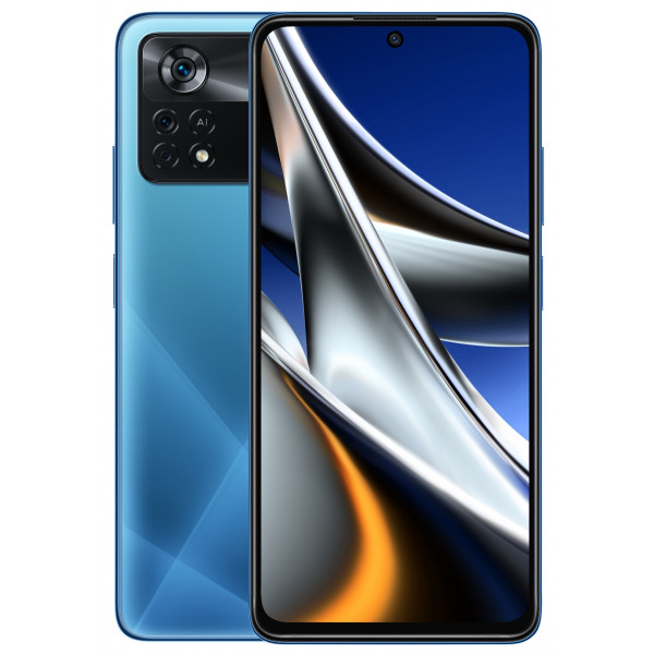 Фото - Смартфон Poco X4 Pro 5G 8/256Gb Laser Blue (2201116PG)