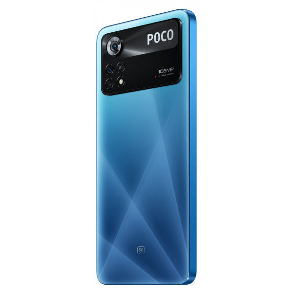 Фото - Смартфон Poco X4 Pro 5G 8/256Gb Laser Blue (2201116PG)