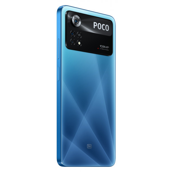 Фото - Смартфон Poco X4 Pro 5G 8/256Gb Laser Blue (2201116PG)
