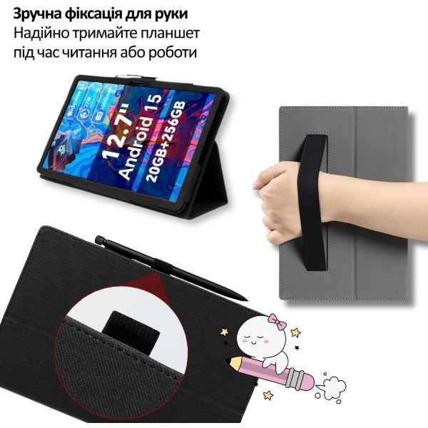 Фото - Чохол для планшета BeCover Slimbook for Teclast ArtPad Pro 12.7" Black (715129)