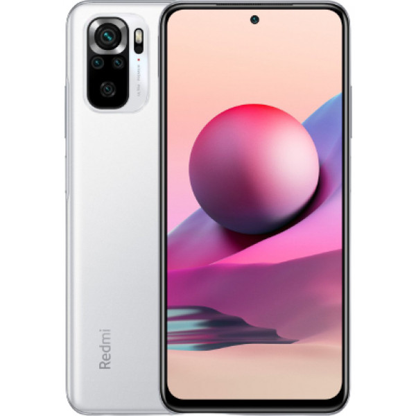 Фото - Смартфон Xiaomi Redmi Note 10S 6/128GB Pebble White Фото - Смартфон Xiaomi Redmi Note 10S 6/128GB Pebble White