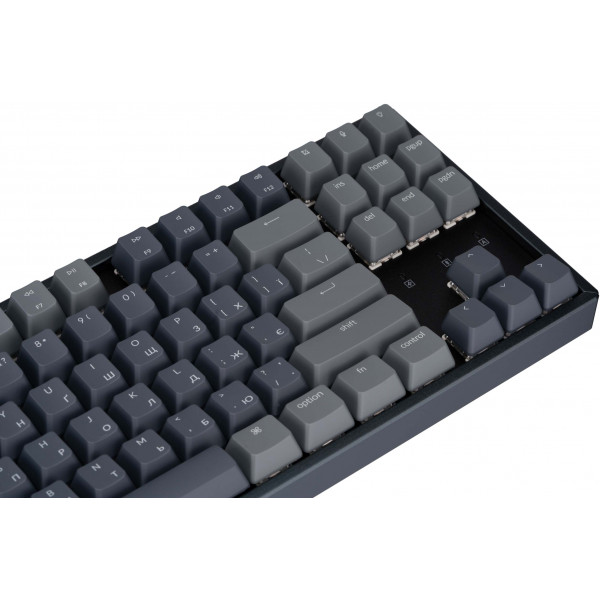 Фото - Клавіатура бездротова Keychron K8 Gateron G Pro Brown Hot-Swap Aluminum Frame  BT/USB-A EN/UKR, RGB (K8H3_KEYCHRON)