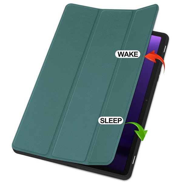 Фото - Чохол для планшета BeCover Flexible TPU Mate for Samsung Galaxy Tab S10 FE (SM-X520/SM-X526) 10.9" Dark Green (713265)