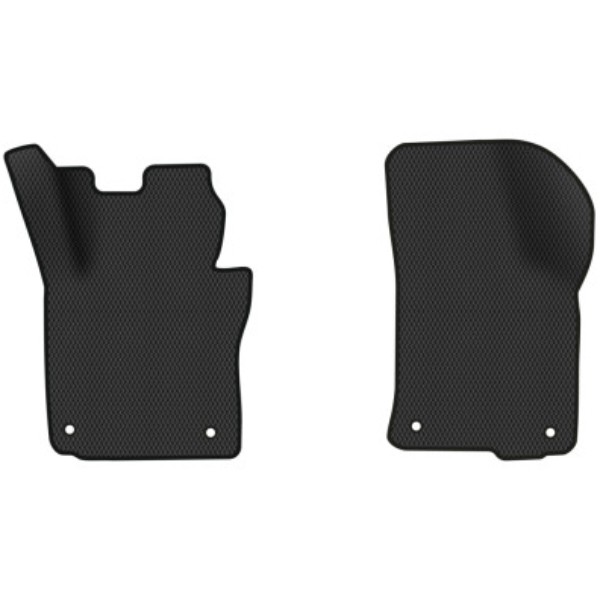 Фото - Коврики из экокожи в салон авто передние EVAtech для Octavia A5 (MT, 4 clips) Skoda 2004-2013 2 поколение Combi EU (SK12153AD2AV4BBB)