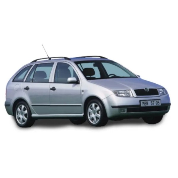 Фото - Килимки з екошкіри в салон авто передні EVAtech для Fabia (6Y) Skoda 1999-2007 1 покоління Combi EU (SK1629AD2BBB)