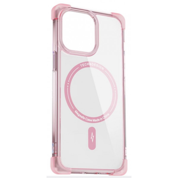 Фото - Чехол для смартфона Gelius Proof Special MagSafe for iPhone 16 Plus Transparent Pink (99729)