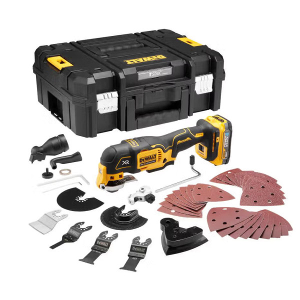 Фото - Багатофоункціональний інструмент DeWALT XR Li-Ion 18 В PowerStack (DCS356E1T)