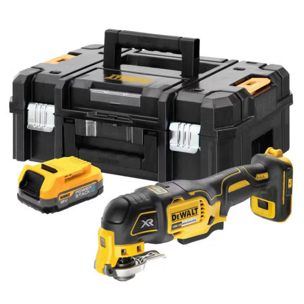 Фото - Багатофоункціональний інструмент DeWALT XR Li-Ion 18 В PowerStack (DCS356E1T)