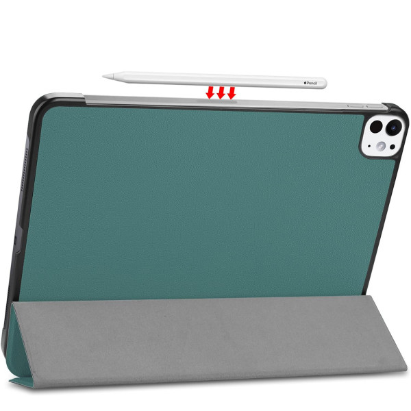 Фото - Чохол для планшету BeCover Smart Case for Apple iPad Pro 11'' M4 2024 Dark Green (711623)