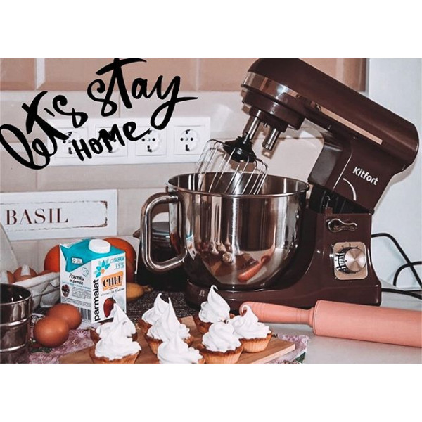 Фото - Планетарный миксер Kitfort KT-1343-3 Coffee