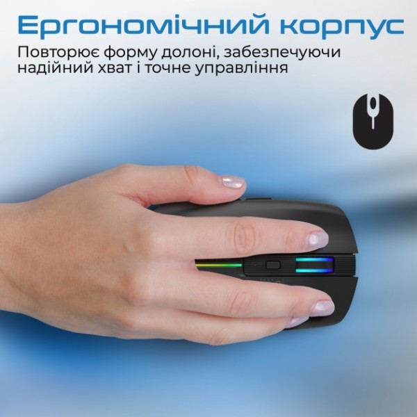 Фото - Миша бездротова Promate Kitt.Black