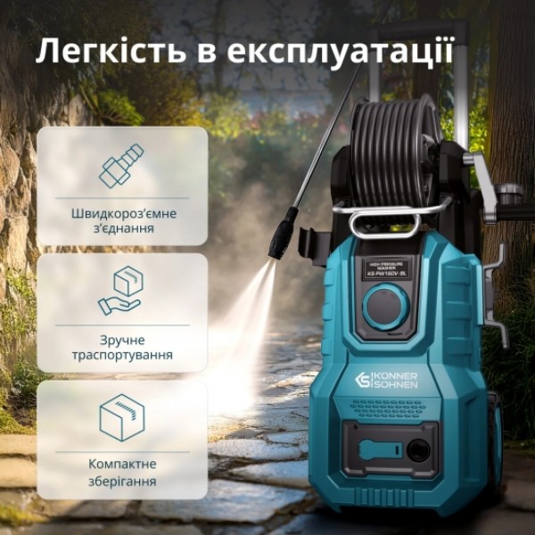 Фото - Мінімийка Konner&Sohnen KSPW160V-BL