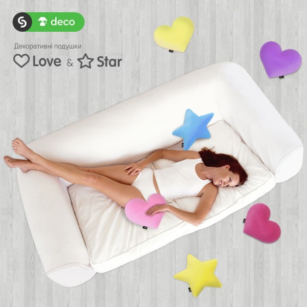 Фото - Подушка декоративная Sonex Love 40x40 см Vinous (SO102174)