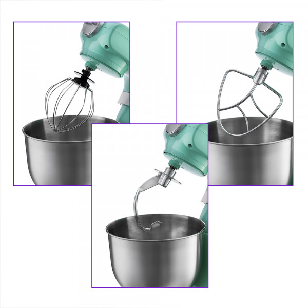 Фото - Планетарный миксер Kitfort 2 in 1 KT-1398-4 Turquoise