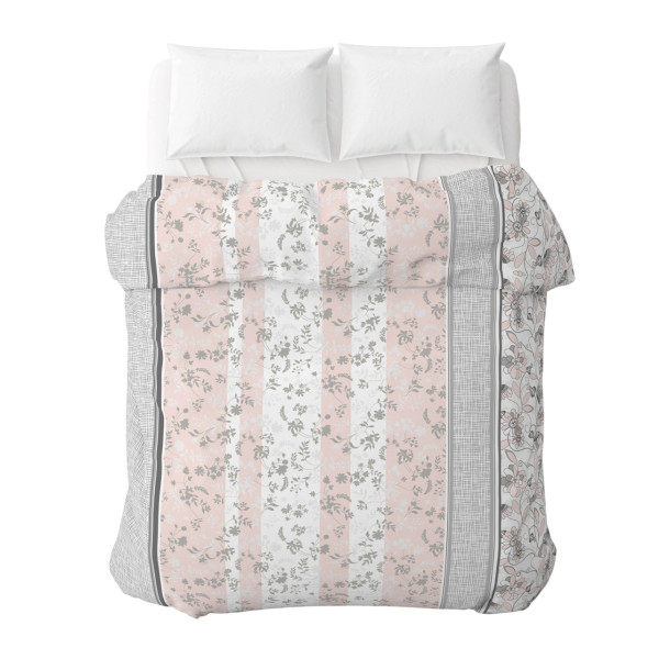 Фото - Підковдра полуторна Home Line бязь 145х215 затишок сіро-рожевий (173545) Фото - Підковдра полуторна Home Line бязь 145х215 затишок сіро-рожевий (173545)