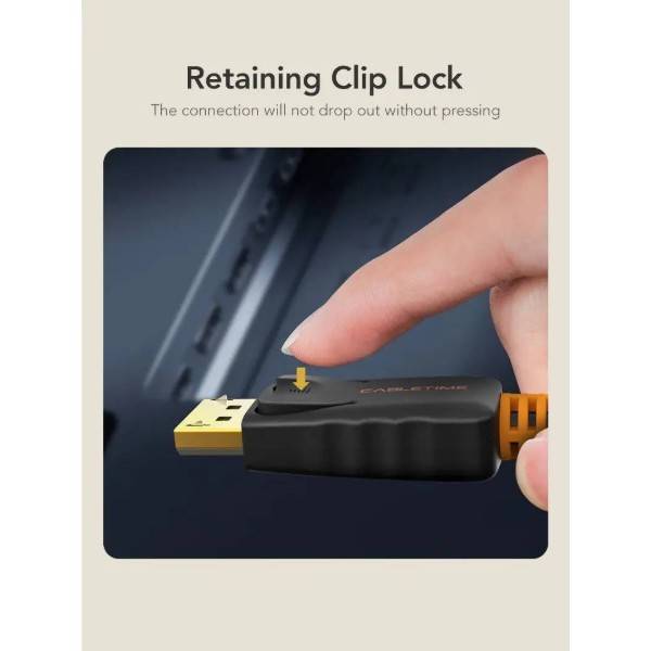 Фото - Кабель Cabletime DisplayPort - DisplayPort V 1.2 (M/M) 3m Black (CD21N)