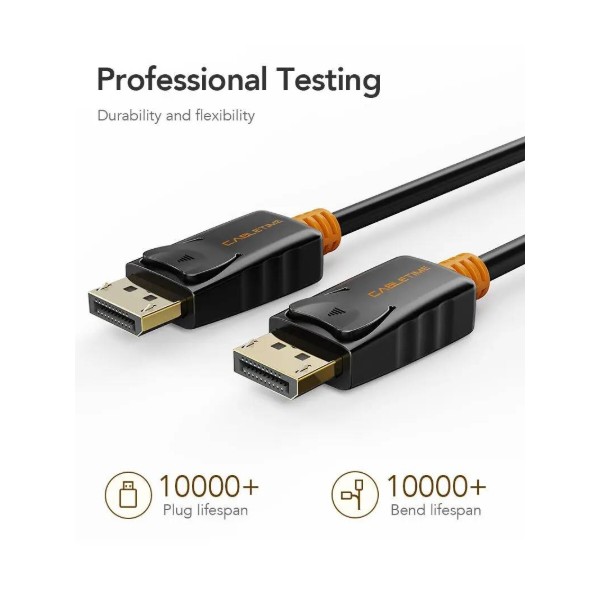Фото - Кабель Cabletime DisplayPort - DisplayPort V 1.2 (M/M) 3m Black (CD21N)