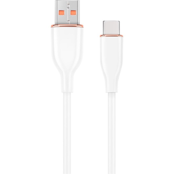 Фото - Кабель Cablexpert USB - USB Type-C (M/M), 2.1 A, 1.5 м, White (CC-USB2S-AMCM-1.5M-W)